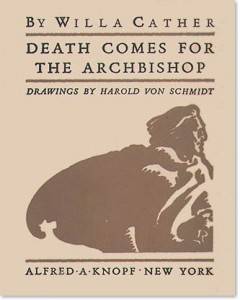 death comes for the archbishop first edition cover