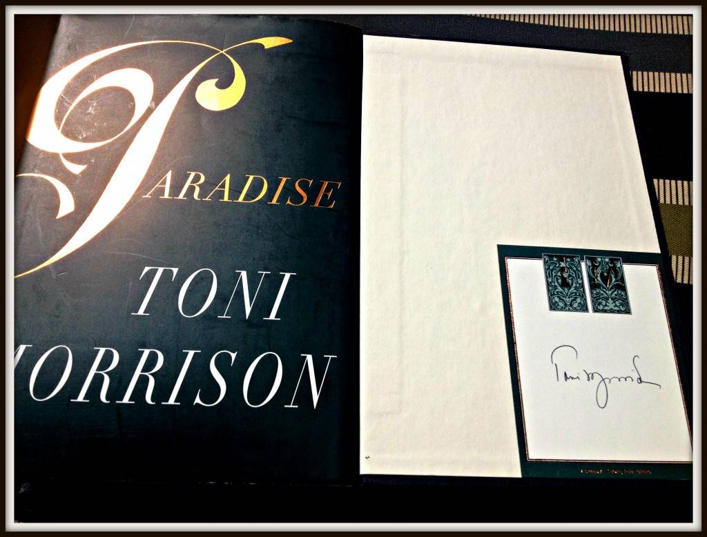 Autographed Paradise, Toni Morrison
