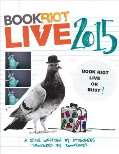 cover of Book Riot Live 2015 zine