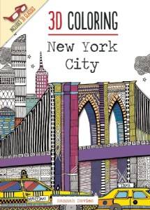 3D Coloring New York City by Hannah Davies