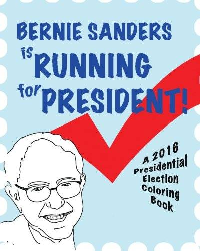 Bernie Sanders coloring book