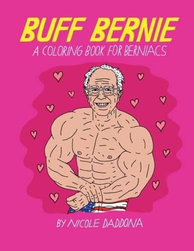 Buff Bernie coloring book