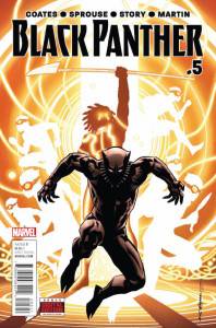 Black Panther #5 by Ta-Nehisi Coates and Chris Sprouse. Cover by Brian Stelfreeze