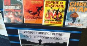 Funny Library Book Display