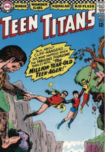 silver age teen titans cover