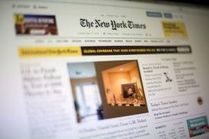 The New York Times web site
