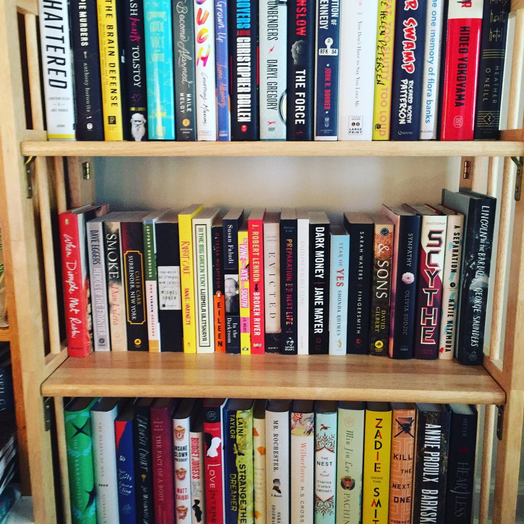 four-shelf bookcase