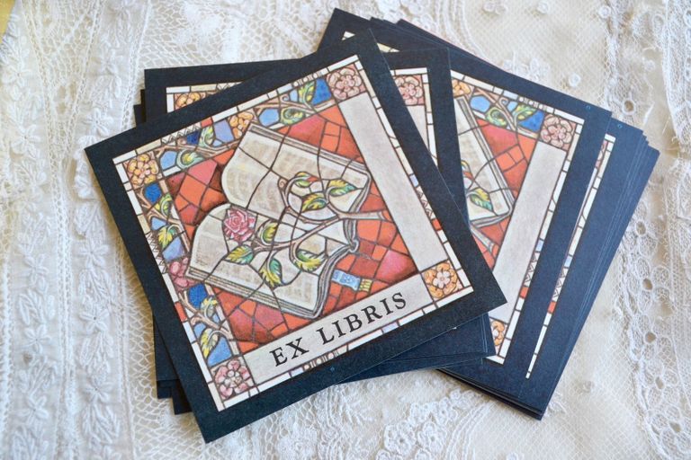 Ex Libris Rad Book Plates For Your Personal Library