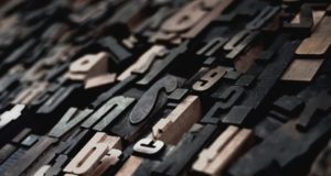 typesetting in wood