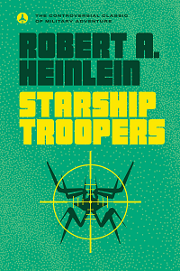 Starship Troopers by Robert A. Heinlein book cover