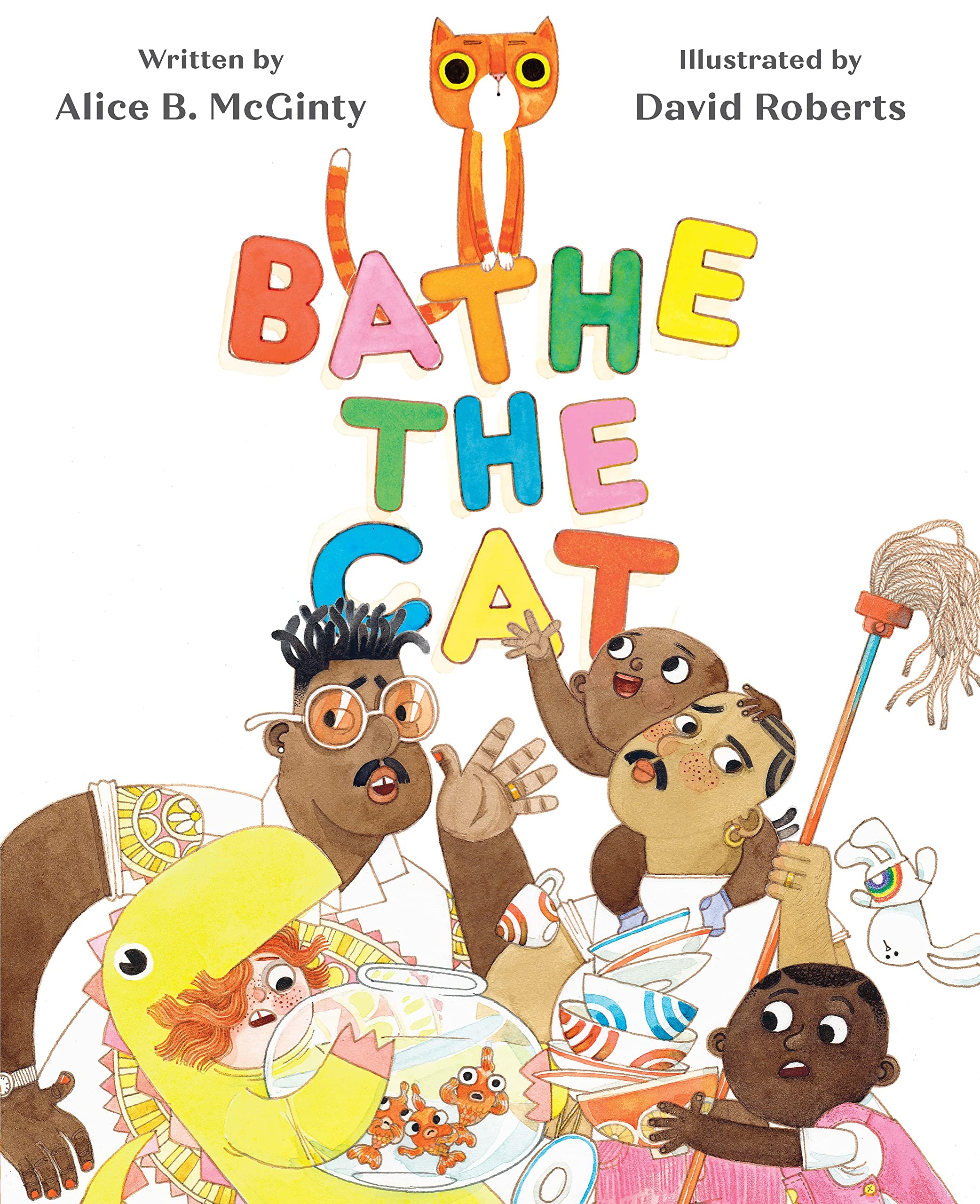 cover of Bathe the Cat by Alice B. McGinty and David Roberts