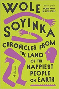 the cover of Chronicles from the Land of the Happiest People on Earth