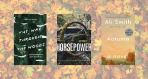 fall books cover collage