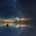ship sailing with a sky background