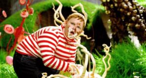 film still of augustus gloop from Charlie and the Chocolate Factory