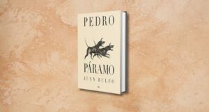 Pedro Paramo book against a tan background