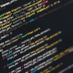 a computer screen showing lines of code