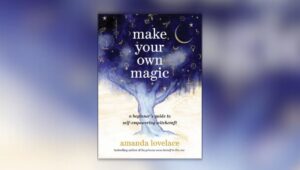 Book cover of make your own magic by amanda lovelace