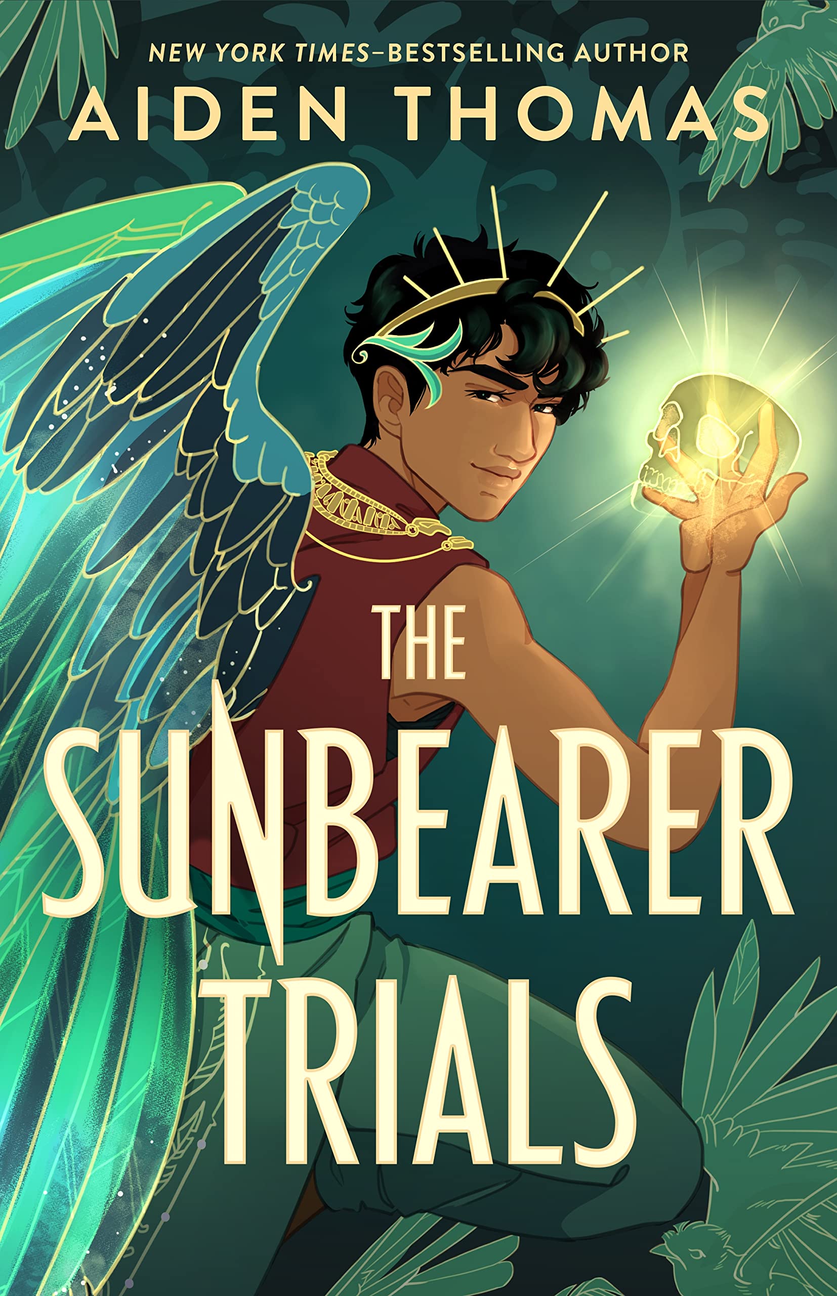 The Sunbearer Trials by Aiden Thomas Book Cover