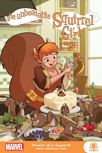 The Unbeatable Squirrel Girl by Ryan North and Erica Henderson book cover