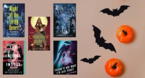 ya books set on halloween cover collage