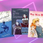 cover collage of new ya comics and nonfiction for february 2025