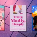 three covers of romance novels featuring bisexual characters in relatinships with other bisexual characters
