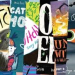 cover collage of new halloween books for kids
