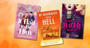 a collage of M/M romance covers