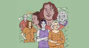 partial cover of Holler A Graphic Memoir of Rural Resistance by Denali Sai Nalamalapu