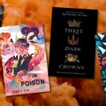 four covers of fantasy books
