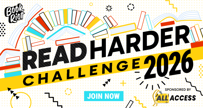 Read Harder Challenge 2026 banner