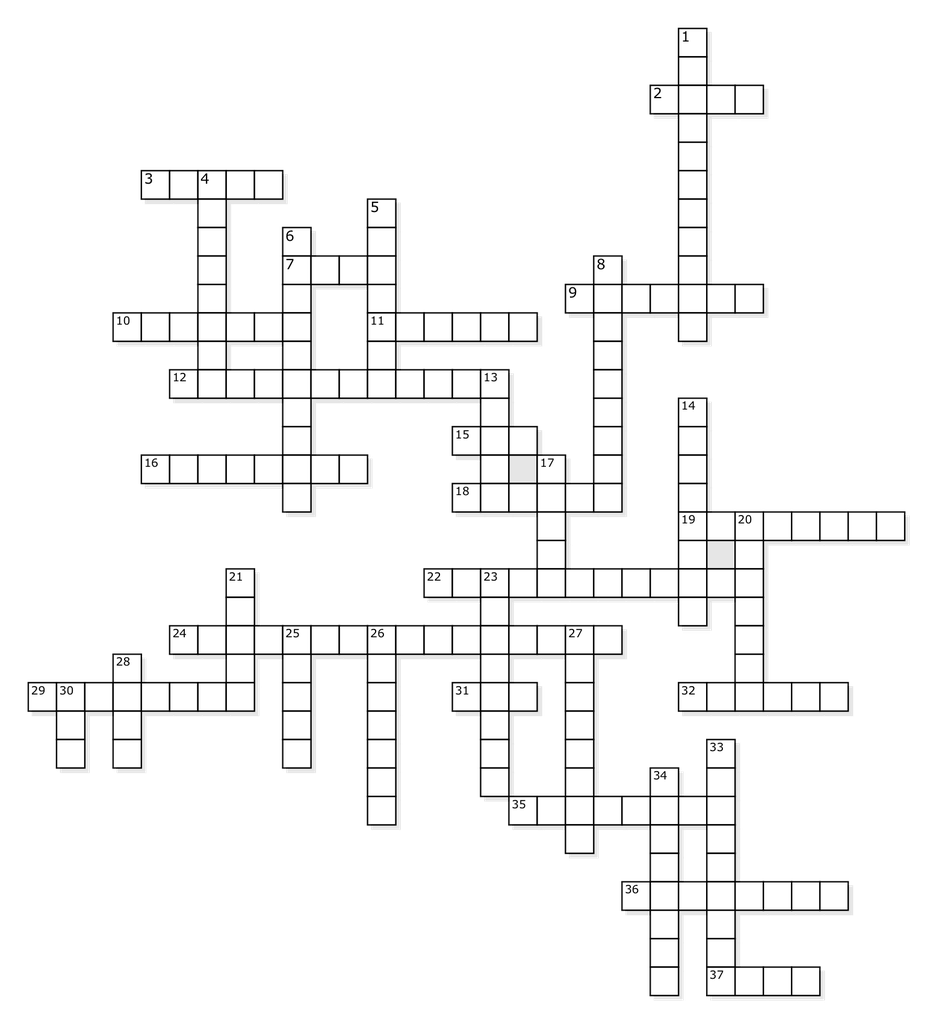 A Book Riot Crossword