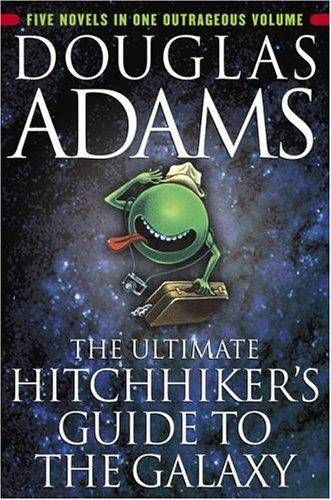 The Hitchhiker's Guide to the Galaxy Book Cover