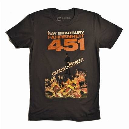 fahrenheit 451 t shirt