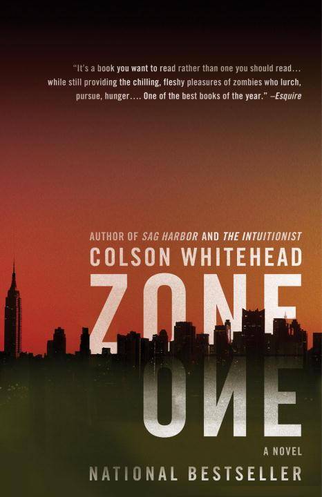 zone one novel zone one novel