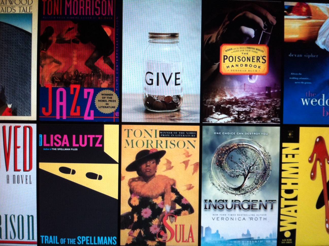 Create a Screensaver of Your Favorite Books