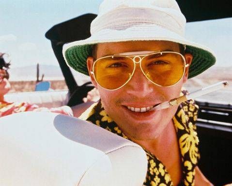 depp as hunter s. thompson