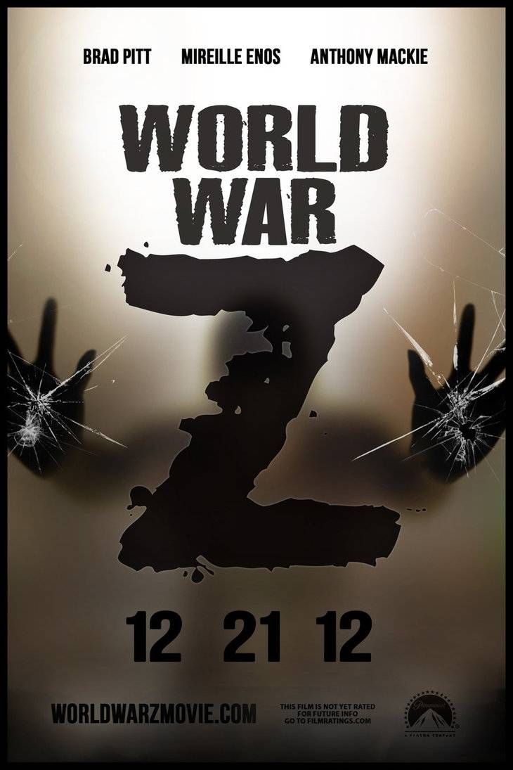 brad pitt world war z poster