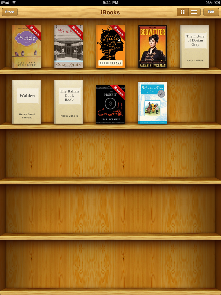 My Family S Virtual Bookshelf