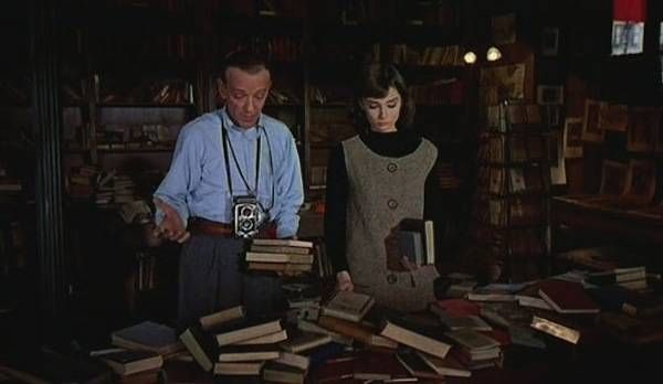 audrey hepburn funny face bookstore