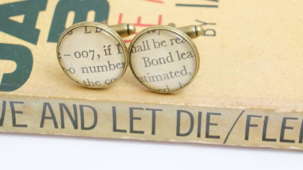 bond cufflinks