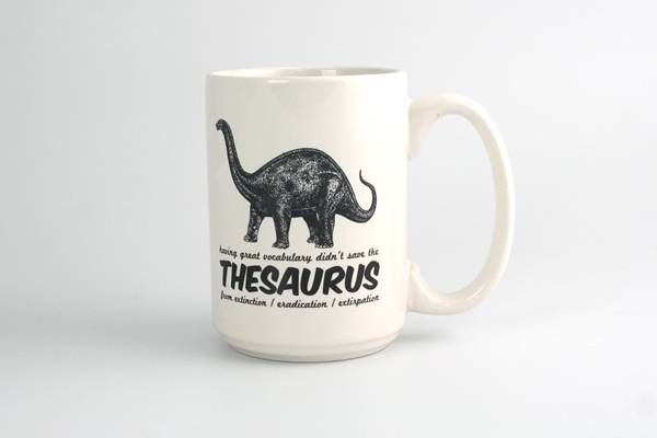 thesaurus mug