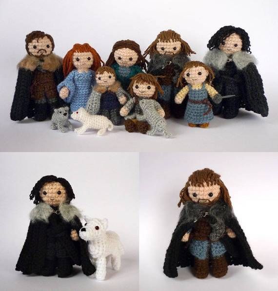 House of Stark Amigurumi