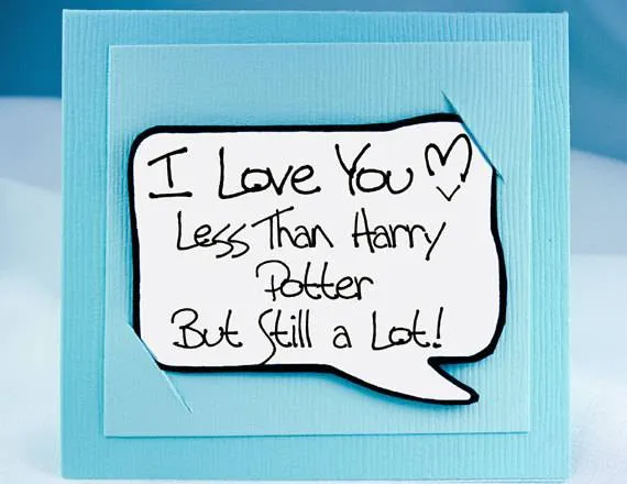 harry potter mother's day card