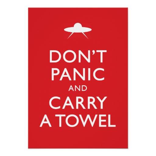 For Towel Day The 42 Best Lines from Douglas Adams' HITCHHIKER'S GUIDE