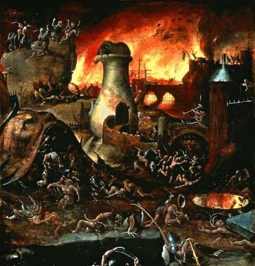Hieronymus Bosch's Hell - Date Unknown