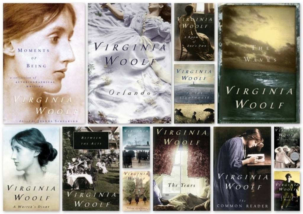 virginia woolf collage