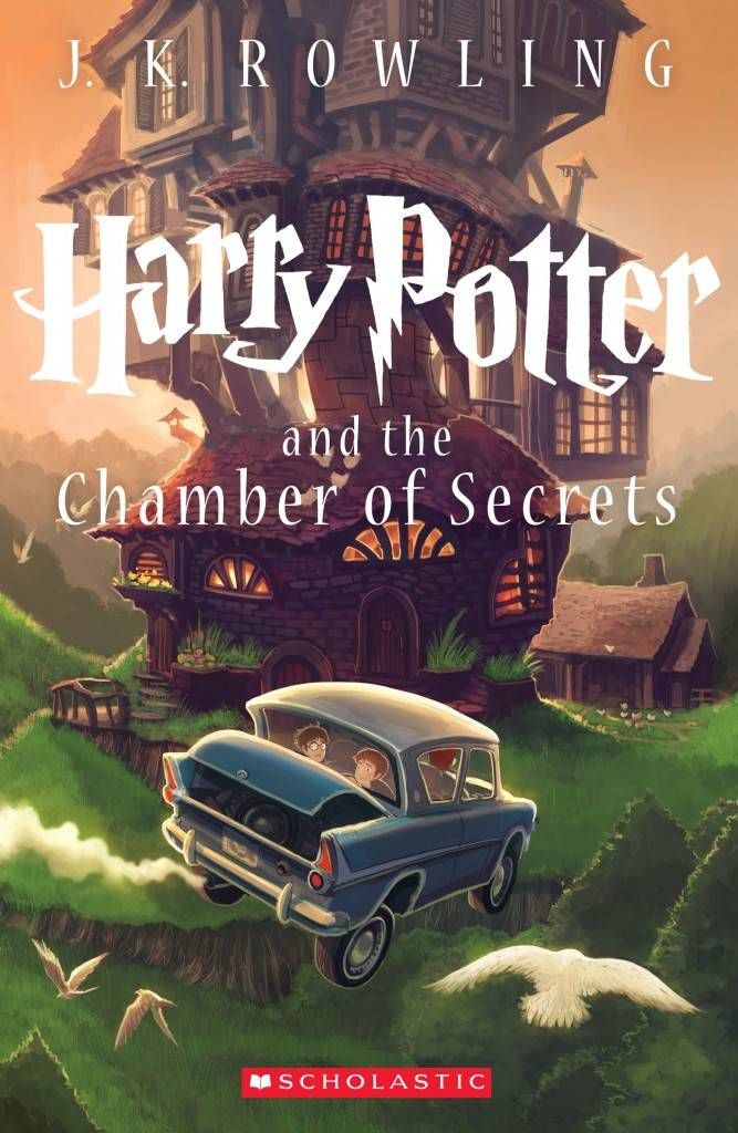 harry potter and the chamber of secrets new cover