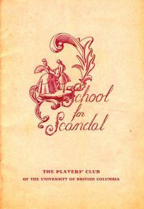 the school for scandal by richard brinsley sheridan